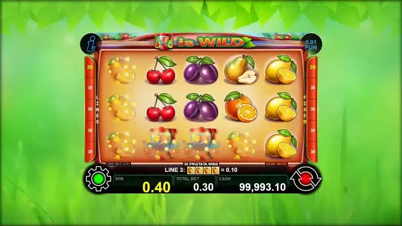 30 Fruitata Wins slot screenshot 2