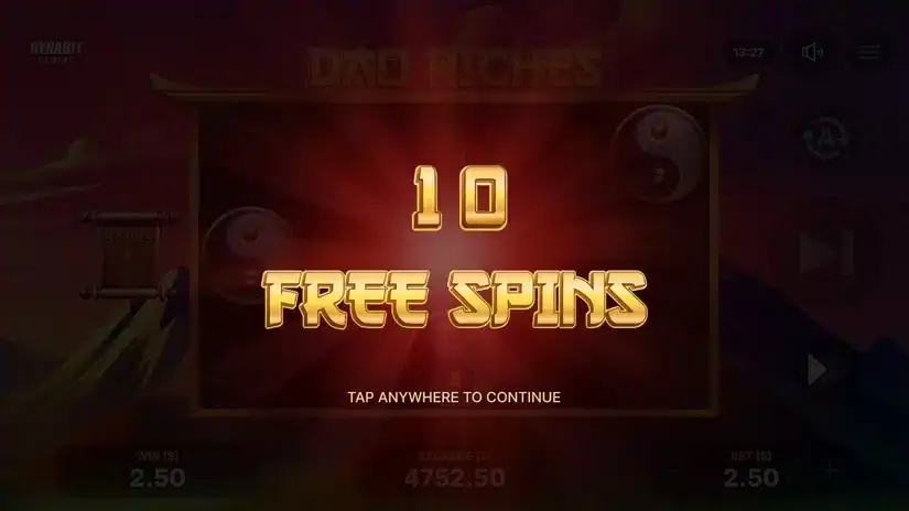 Dao Riches slot screenshot 3