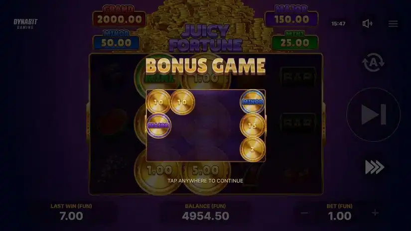 Juicy Fortune: Hold and Win slot screenshot 4