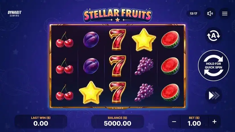 Stellar Fruits slot screenshot 1