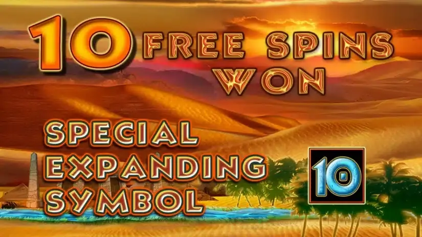 Grace of Cleopatra slot screenshot 3