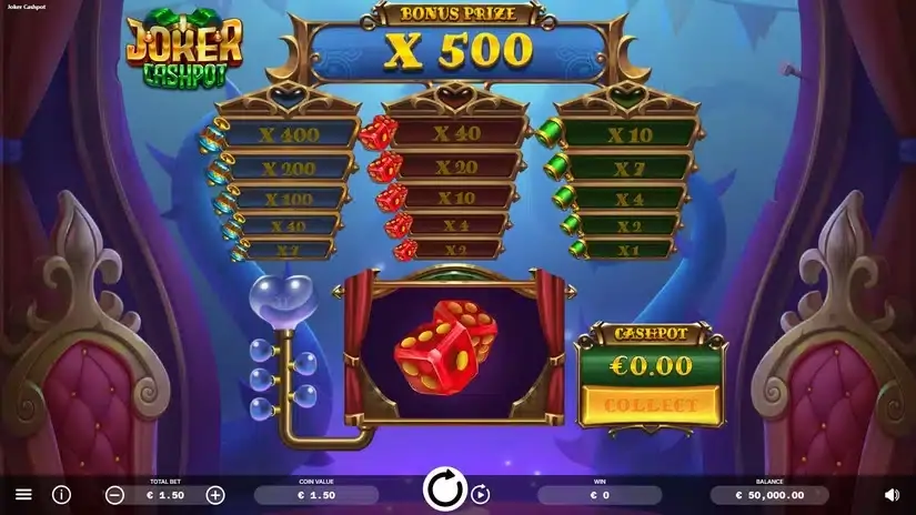 Joker Cashpot slot screenshot 1