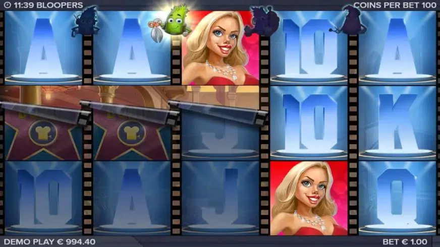 Bloopers slot screenshot 3