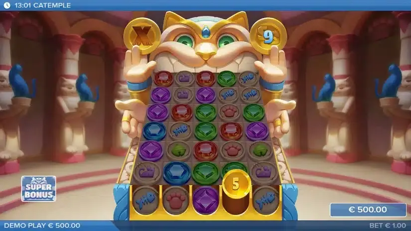 Catemple slot screenshot 3