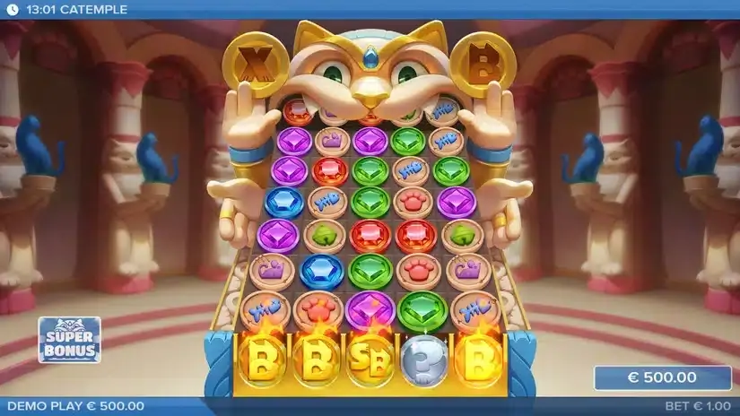 Catemple slot screenshot 2