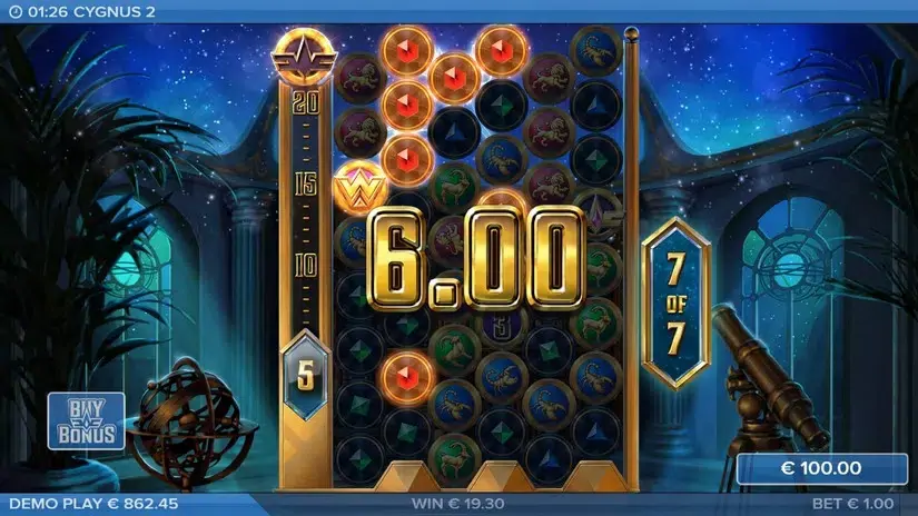 Cygnus 2 slot screenshot 5