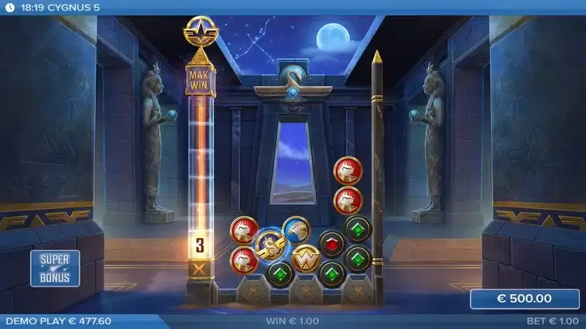 Cygnus 5 slot screenshot 3