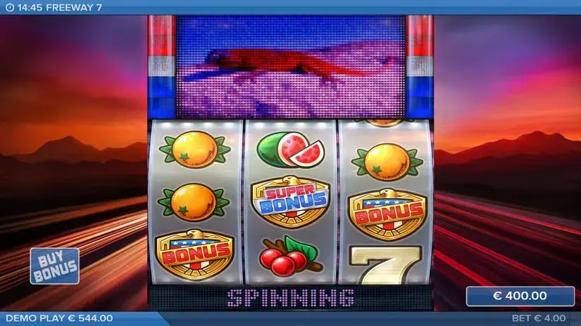 Freeway 7 slot screenshot 6