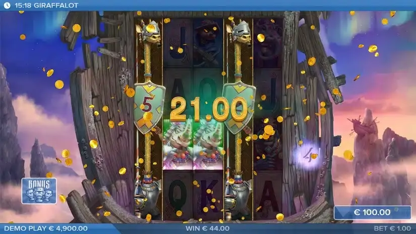 Giraffalot slot screenshot 5