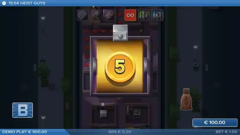 Heist Guys slot screenshot 