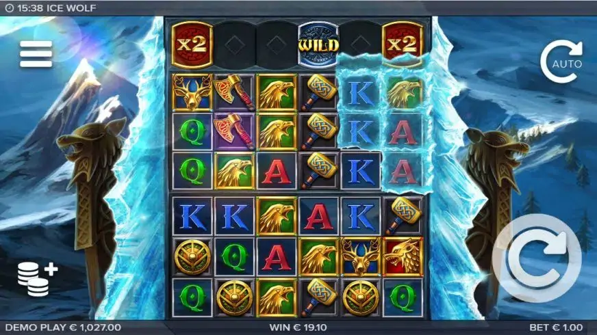 Ice Wolf slot screenshot 4