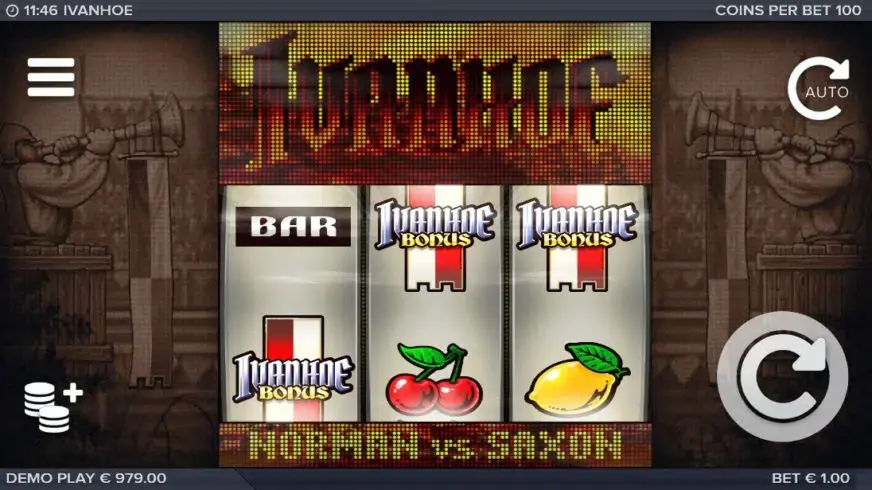 Ivanhoe slot screenshot 3