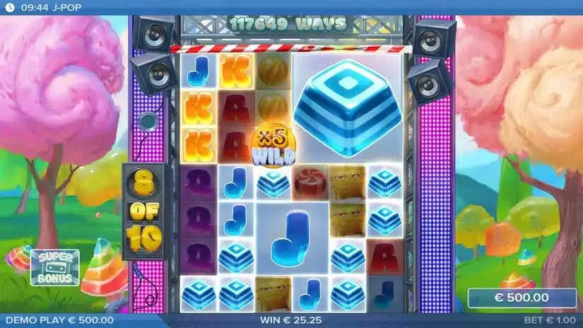J-POP slot screenshot 5