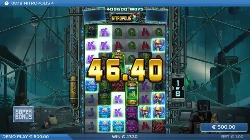 Nitropolis 4 slot screenshot 4