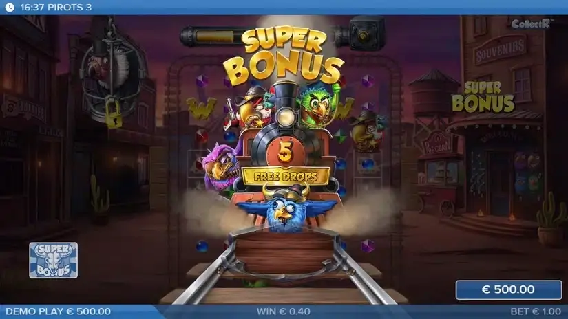 Pirots 3 slot screenshot 4