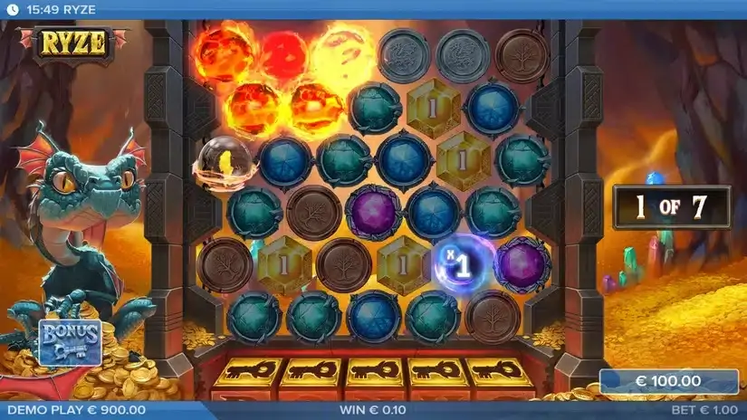 Ryze slot screenshot 4