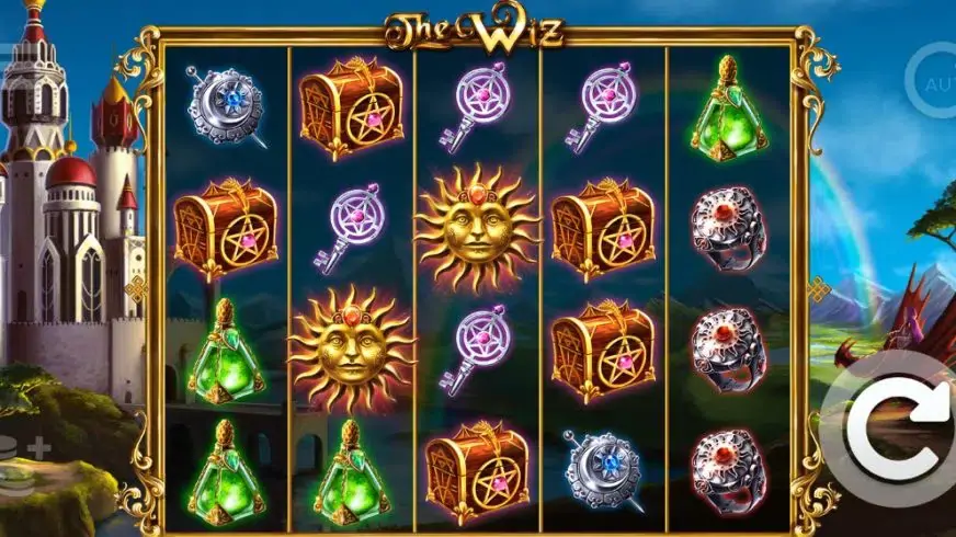 The Wiz slot screenshot 1