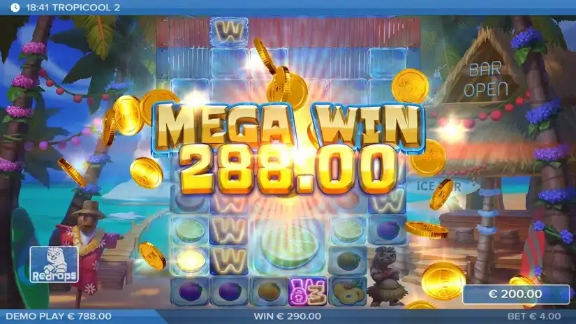 Tropicool 2 slot screenshot 