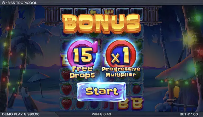 Tropicool slot screenshot 3