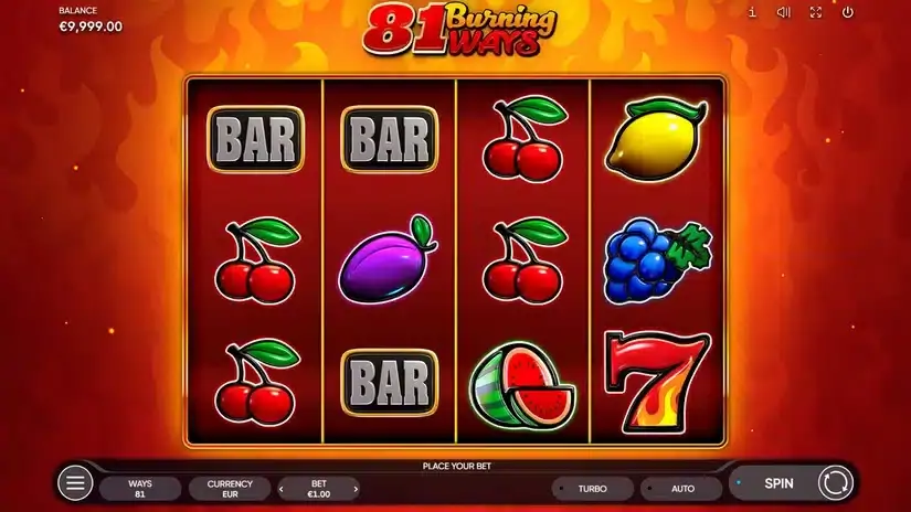 81 Burning Ways slot screenshot 1