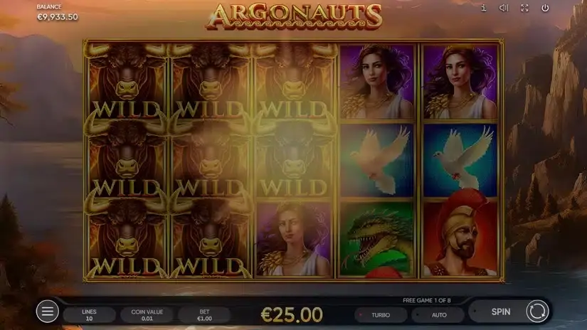 Argonauts slot screenshot 6