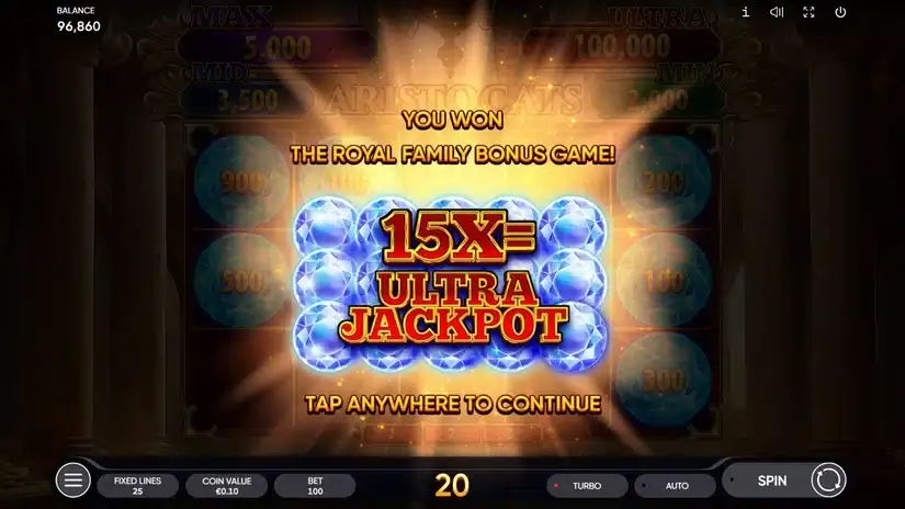 Aristocats slot screenshot 3