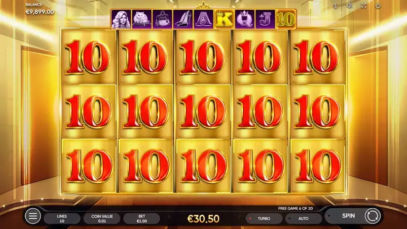 Book of Lady slot screenshot 10