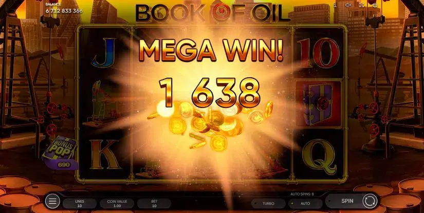 Book of Oil slot screenshot 