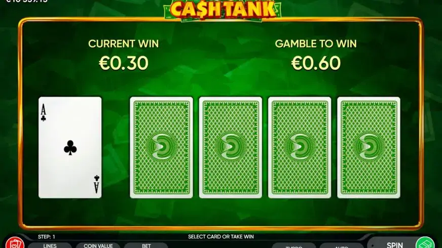 Cash Tank slot screenshot 