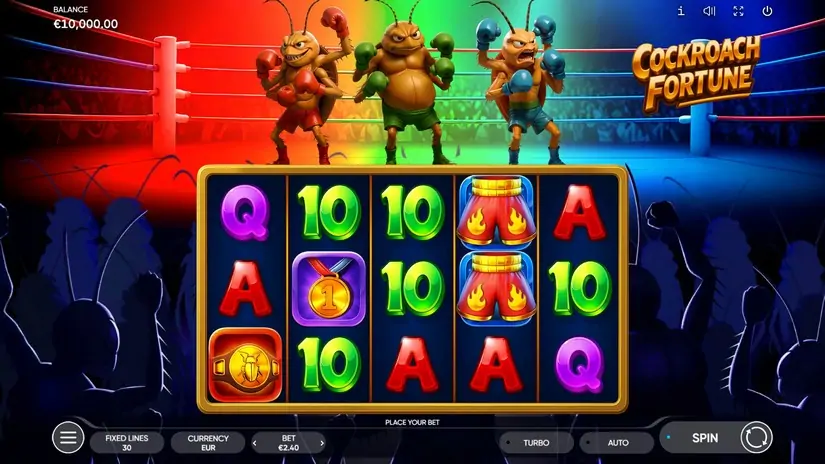 Cockroach Fortune slot screenshot 1