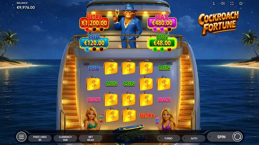 Cockroach Fortune slot screenshot 3