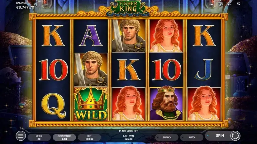 Fisher King slot screenshot 