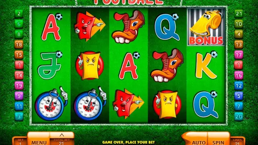 Football slot screenshot 2