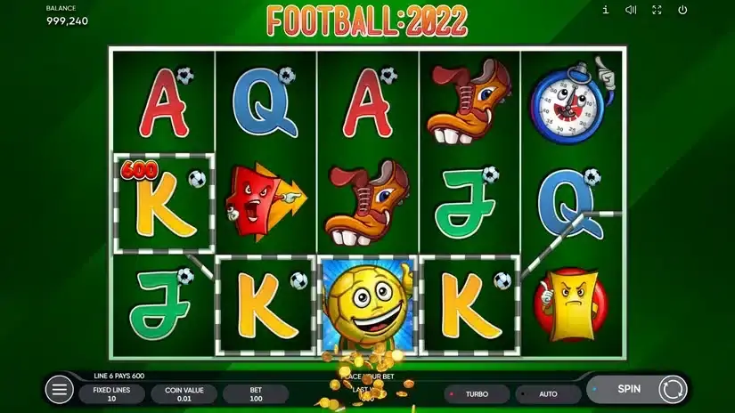Football:2022 slot screenshot 2