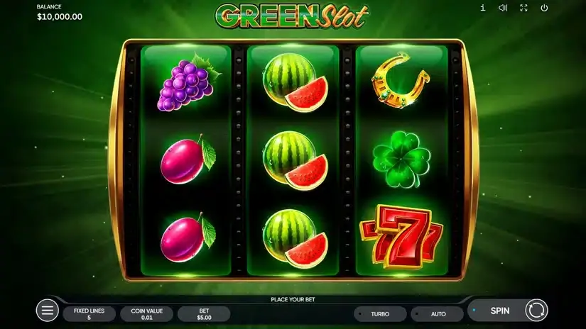 Green Slot slot screenshot 1