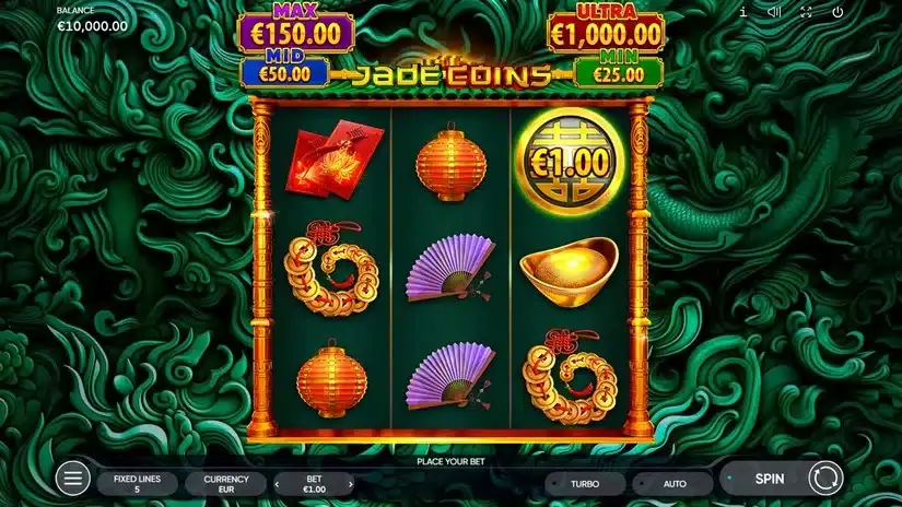 Jade Coins slot screenshot 1