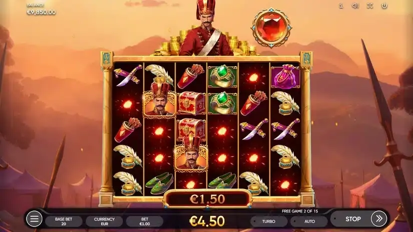 Janissaries slot screenshot 3