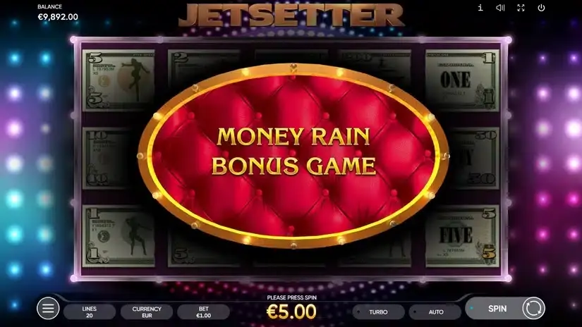 Jetsetter slot screenshot 3