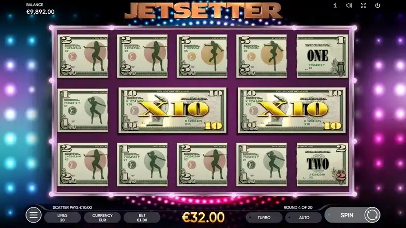 Jetsetter slot screenshot 5