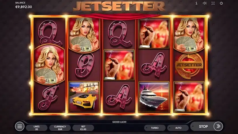 Jetsetter slot screenshot 2