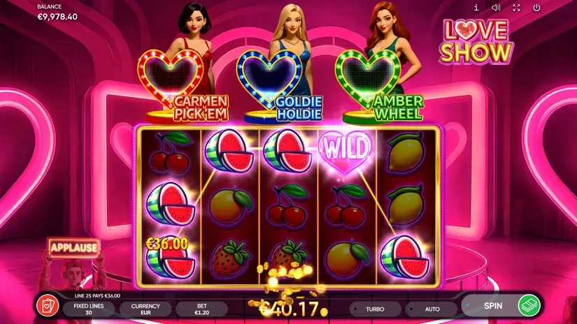 Love Show slot screenshot 2