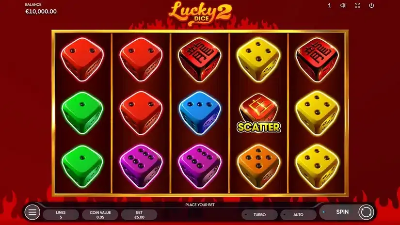 Lucky Dice 2 slot screenshot 1