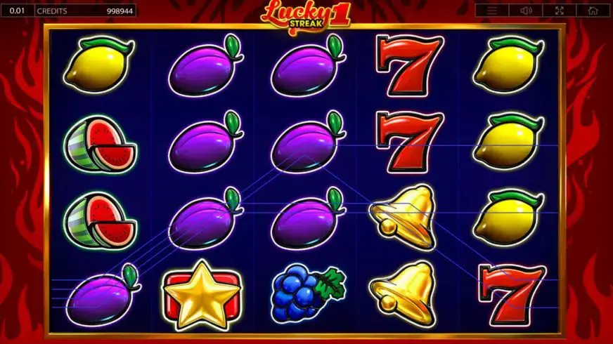 Lucky Streak 1 slot screenshot 2