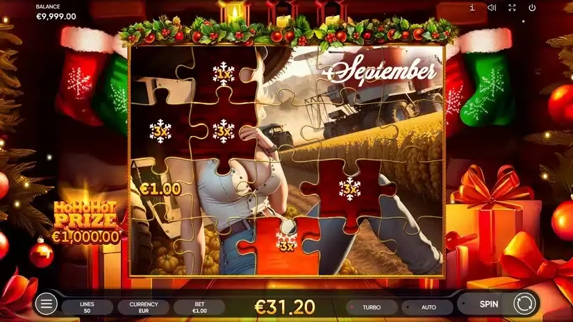 Santa’s Puzzle slot screenshot 5