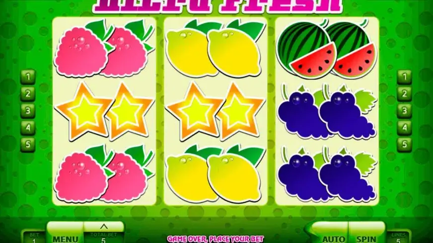 Ultra Fresh slot screenshot 2