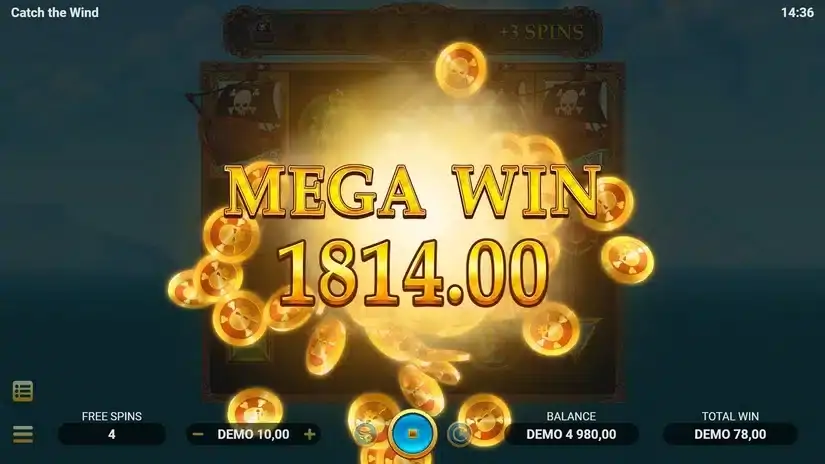 Catch the Wind slot screenshot 