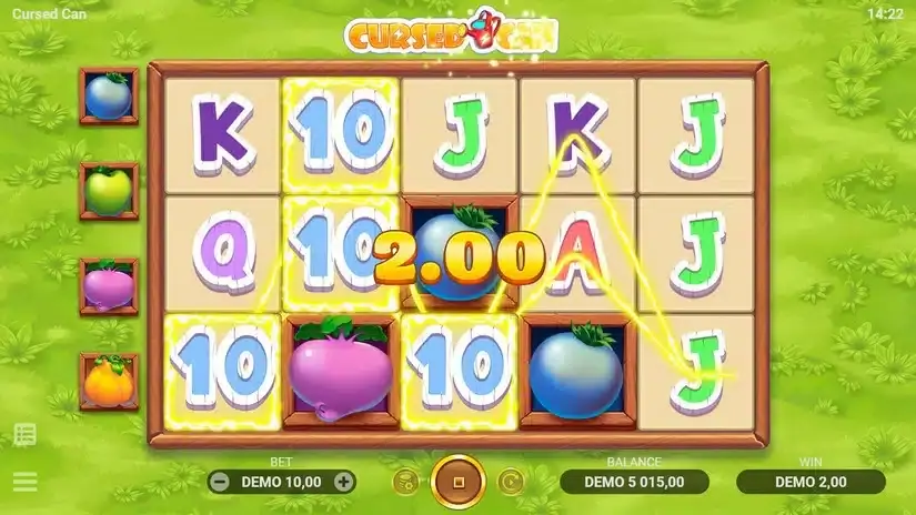 Cursed Can slot screenshot 3