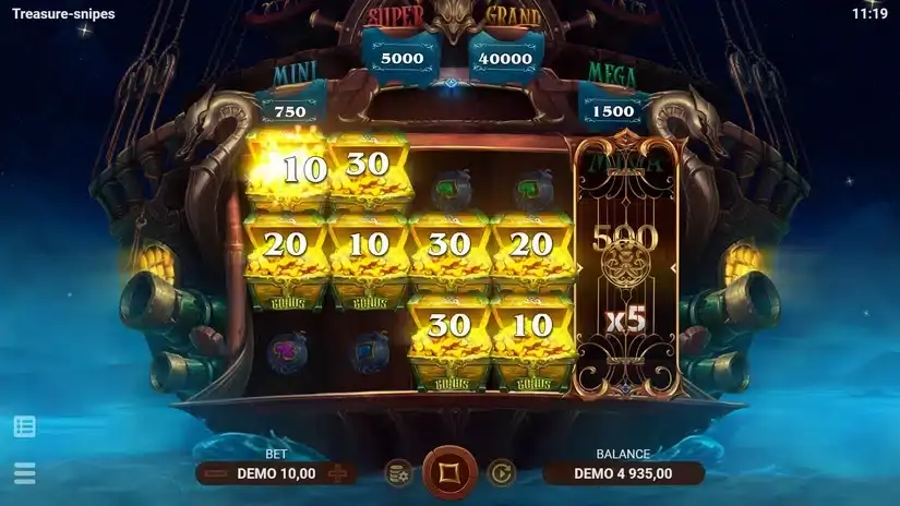 Treasure-snipes slot screenshot 6