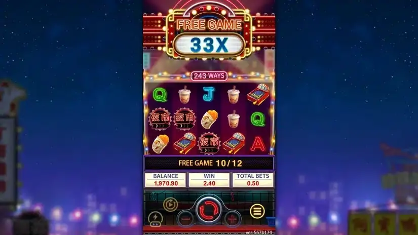 Night Market slot screenshot 4