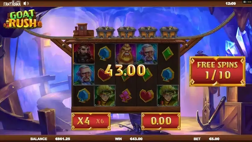 Goat Rush slot screenshot 5